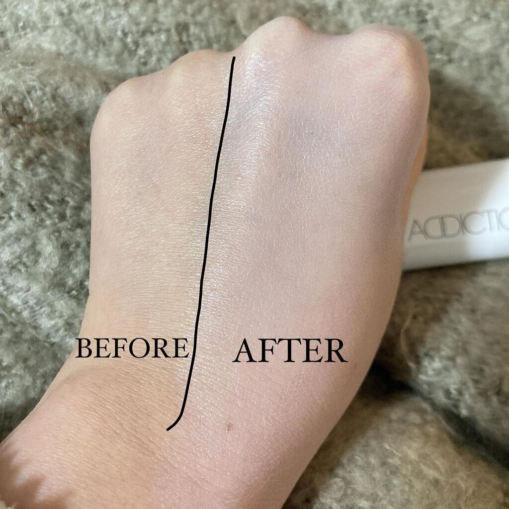 アディクション スキンプロテクター カラーコントロール SPF 40 PA+++/ADDICTION/化粧下地を使ったクチコミ(3枚目)