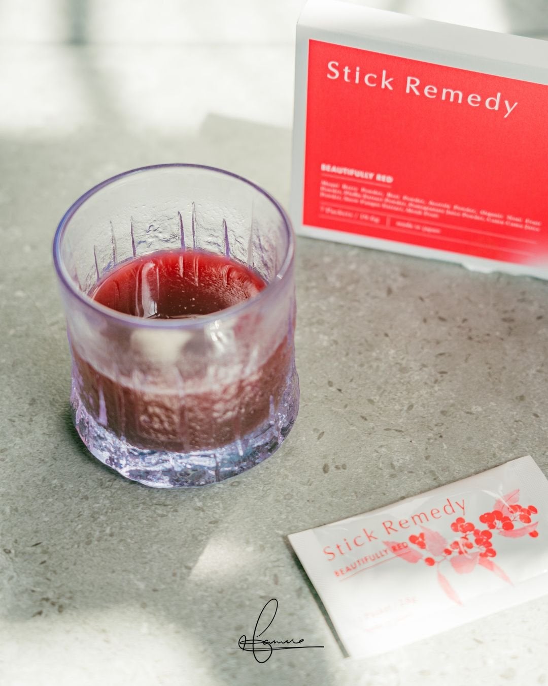 Beautifully Red/Stick Remedy/健康サプリメントを使ったクチコミ(4枚目)