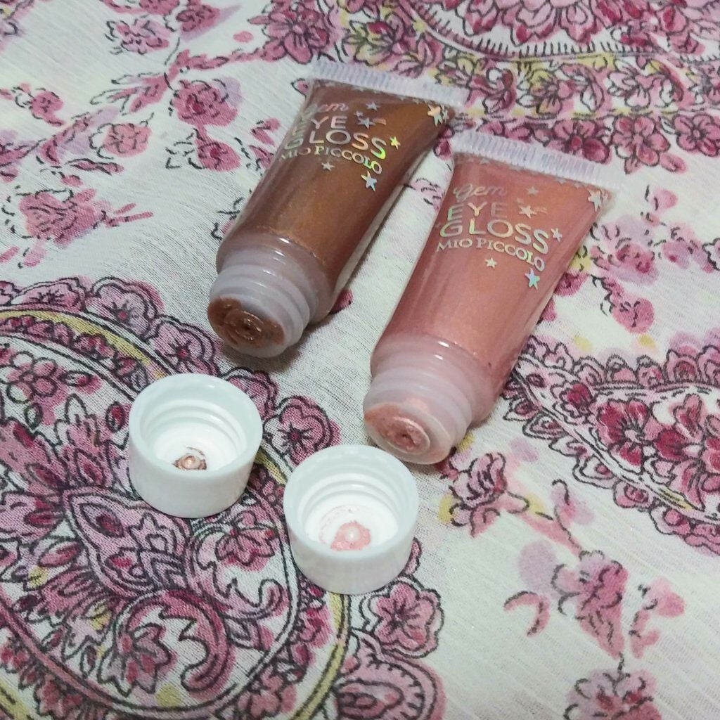 MP ジェム アイグロス/セリア/ジェル・クリームアイシャドウを使ったクチコミ(2枚目)