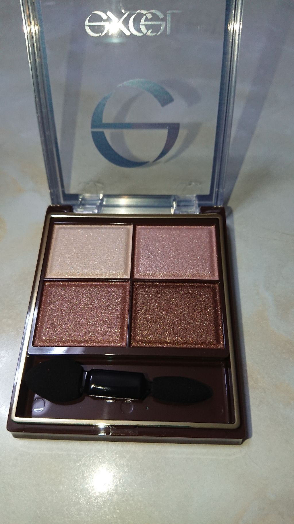 スキニーリッチシャドウ/excel/アイシャドウパレットを使ったクチコミ（2枚目）