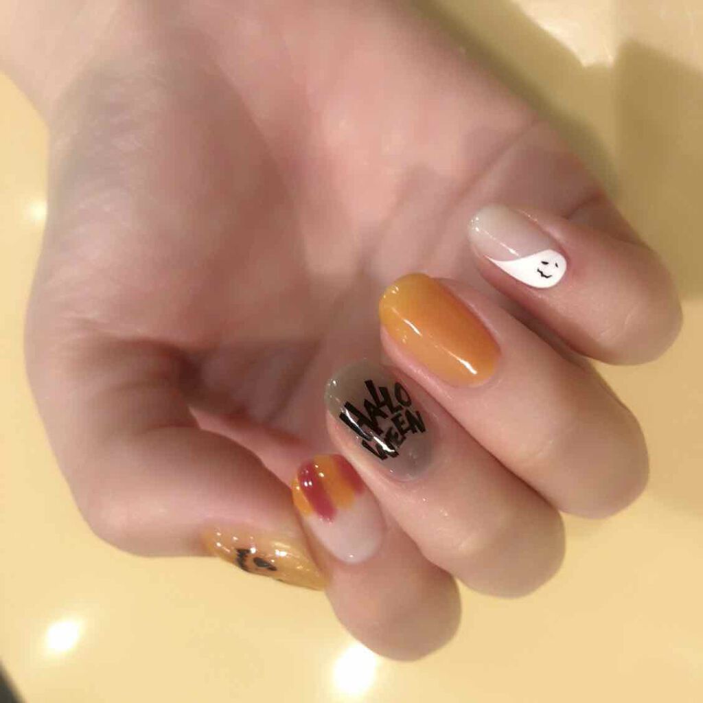 ウィークリージェル NE-23 Tropical Mango/HOMEI/ジェルネイルを使ったクチコミ（3枚目）