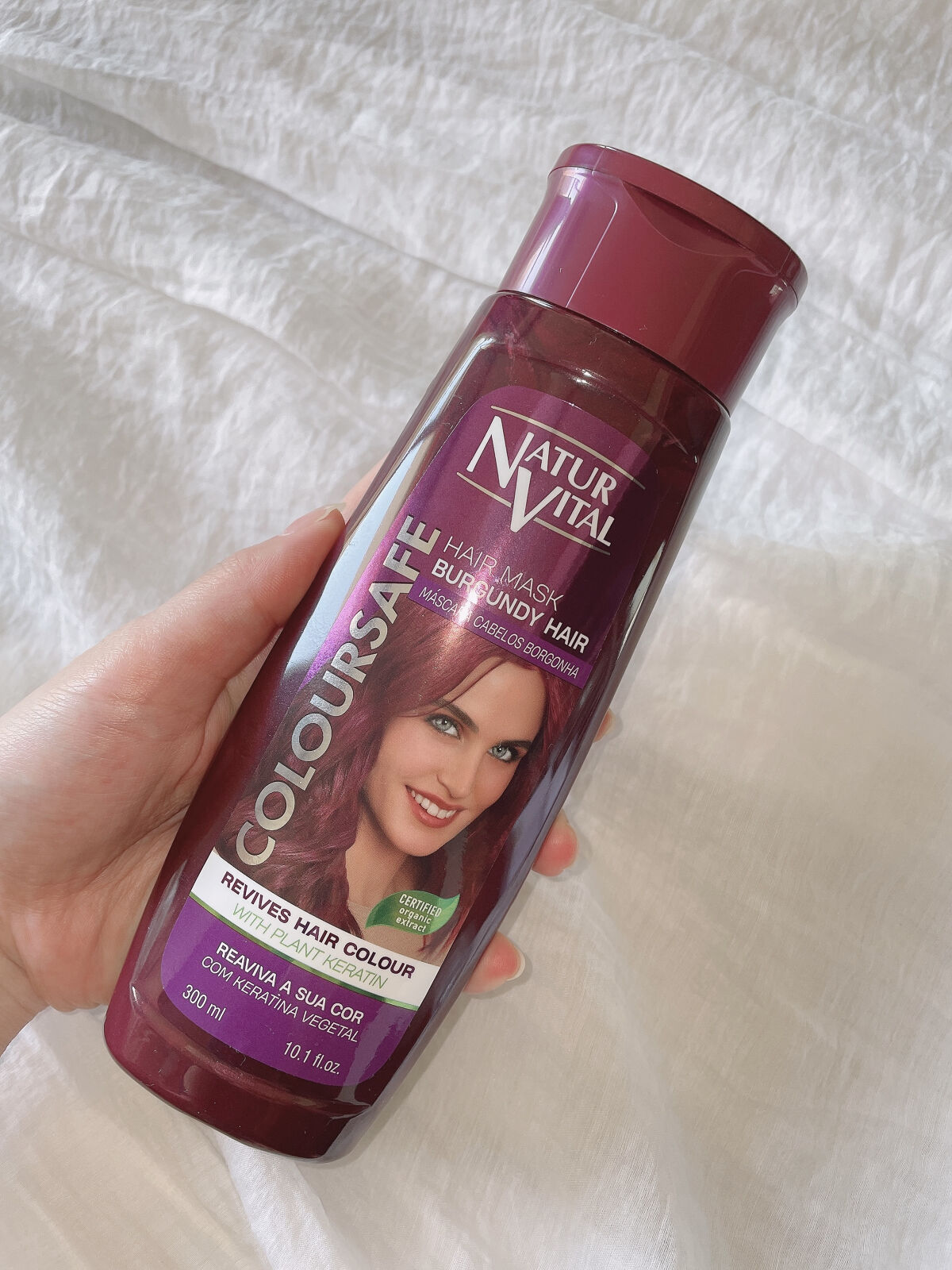 カラーセーフ ヘアマスクN/ナチュールバイタル/ヘアカラーを使ったクチコミ（2枚目）