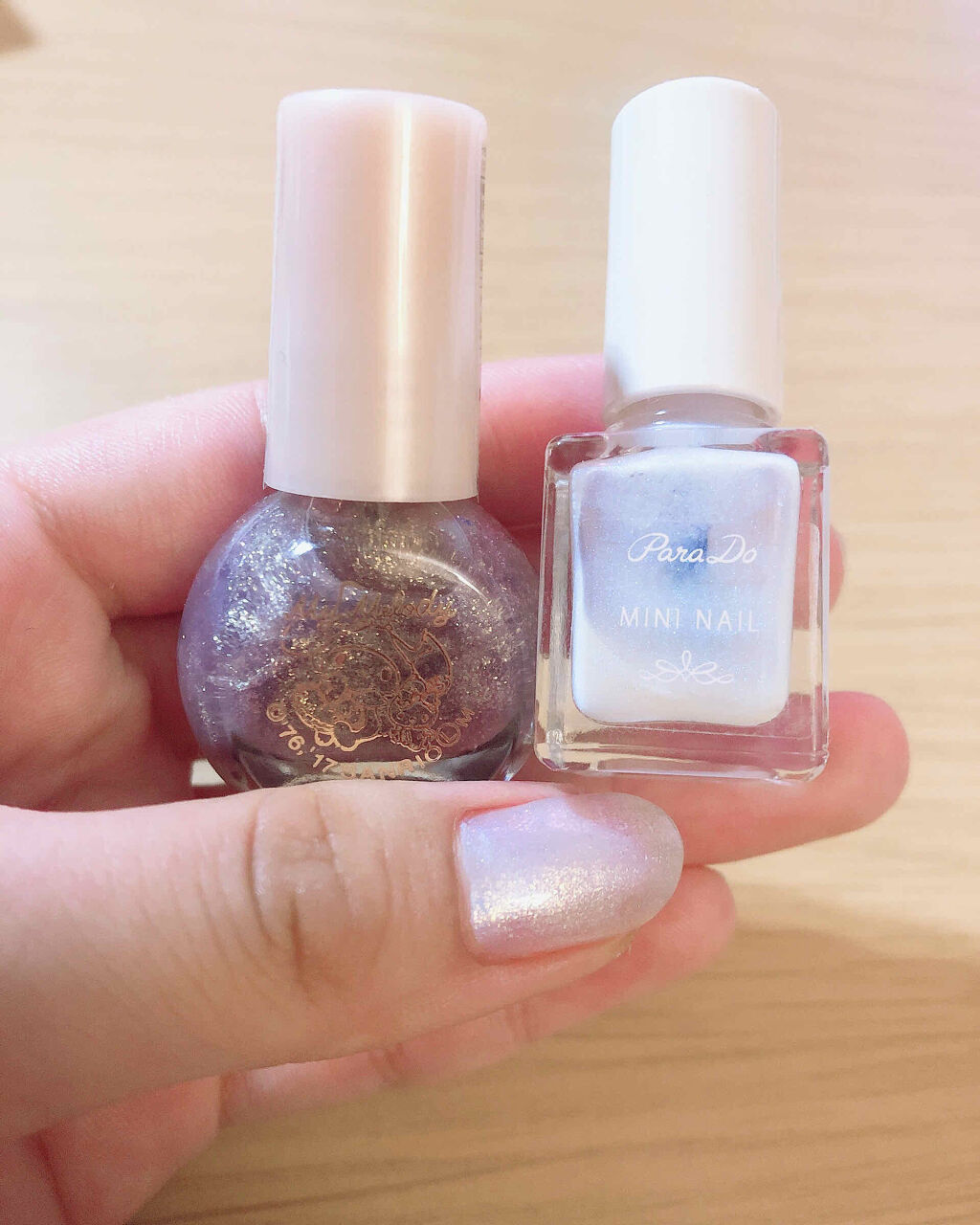 ミニネイル WT01 グロッシーパール/パラドゥ/マニキュアを使ったクチコミ（2枚目）