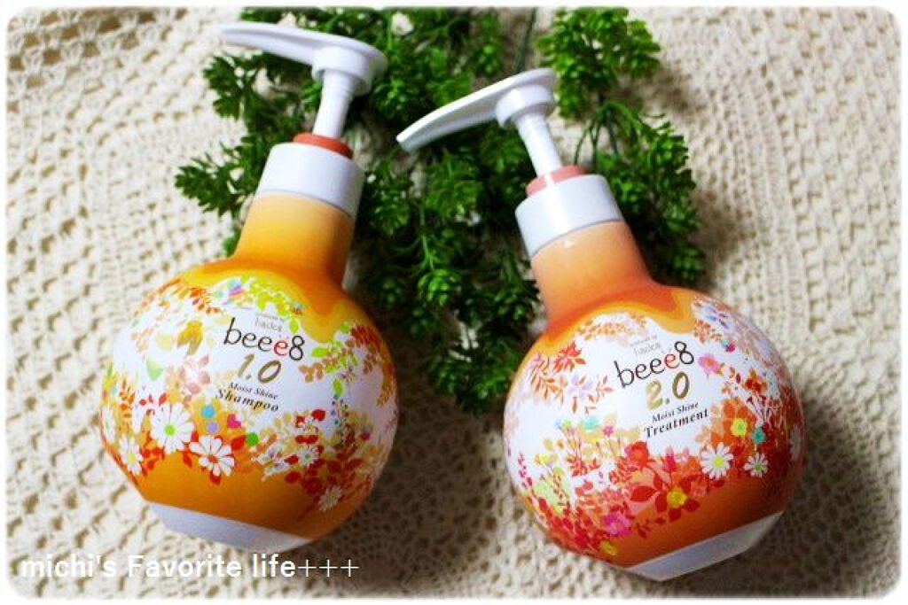 モイストシャイン シャンプー1.0／モイストシャイン トリートメント2.0/beee8/市販シャンプーを使ったクチコミ（1枚目）