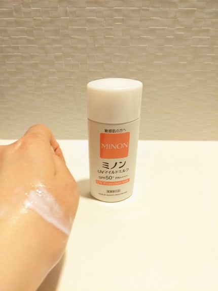 ミノンUVマイルドミルク/ミノン/日焼け止めミルクを使ったクチコミ(3枚目)