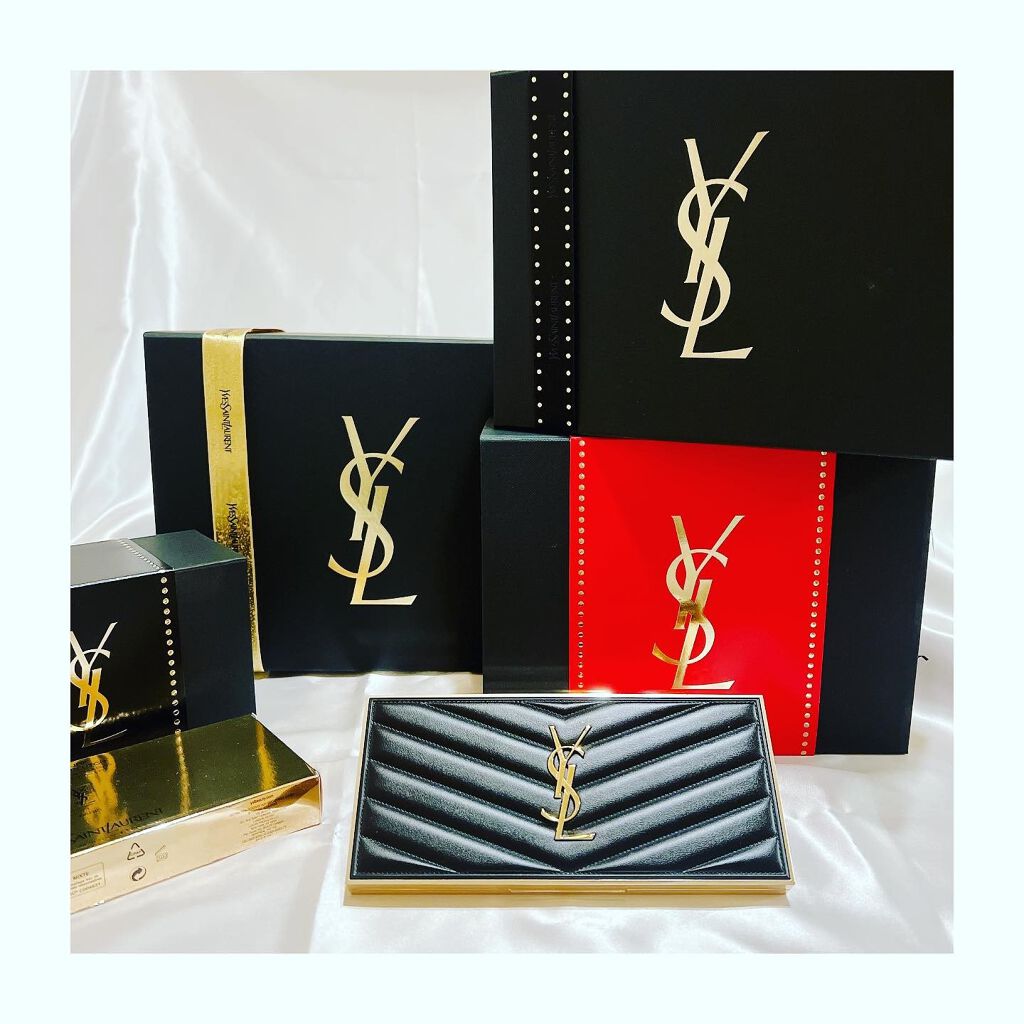 クチュール カラー クラッチ No.1 パリ/YVES SAINT LAURENT BEAUTE/アイシャドウパレットを使ったクチコミ（3枚目）