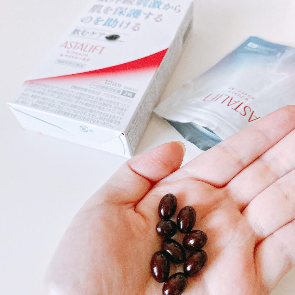 アスタリフト サプリメント ホワイトシールド/アスタリフト/美容サプリメントを使ったクチコミ（2枚目）