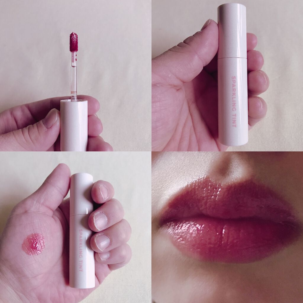 アピュー ジューシーパン スパークリングティント/A’pieu/口紅を使ったクチコミ(6枚目)