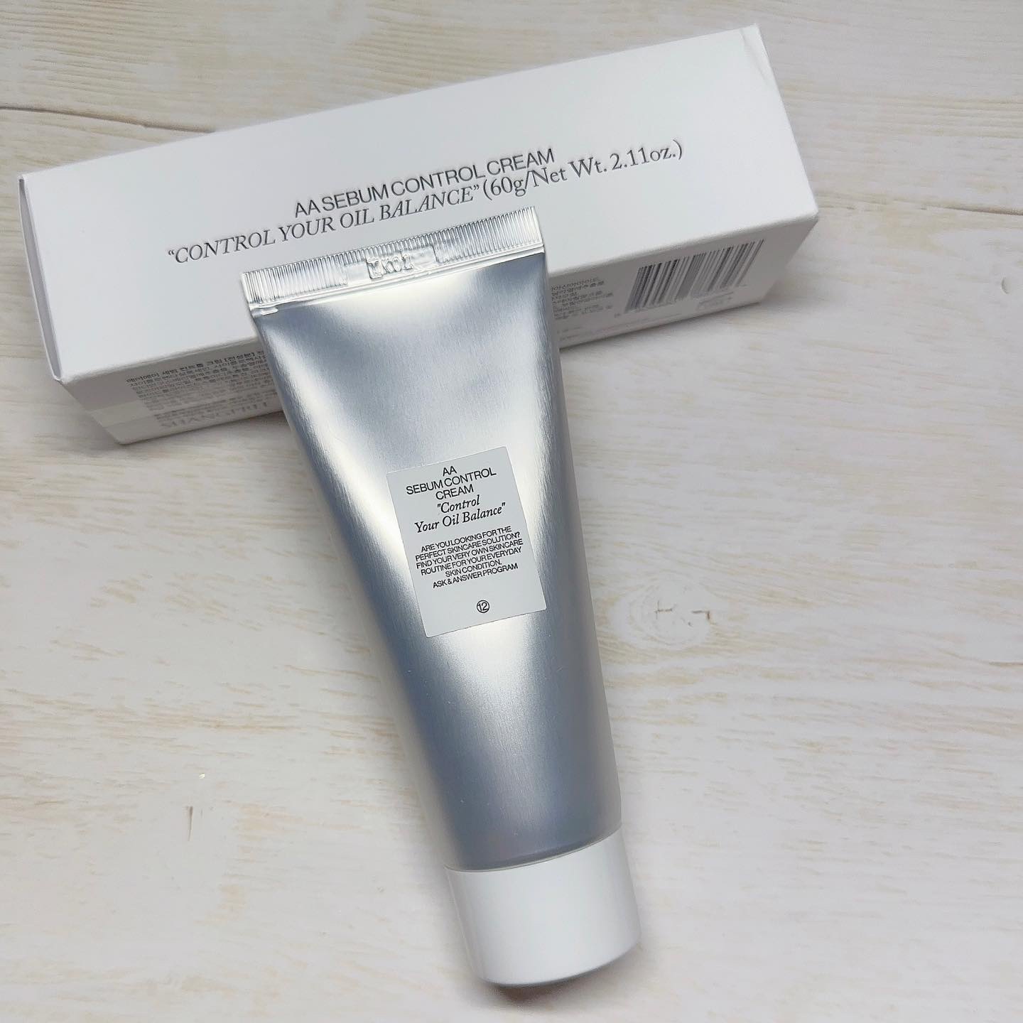 AA SEBUM CONTROL CERAM /Shangpree/フェイスクリームを使ったクチコミ（2枚目）