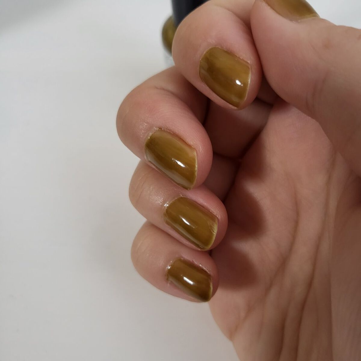 オサジ アップリフト ネイルカラー 27 Menou〈めのう〉/OSAJI/マニキュアを使ったクチコミ（3枚目）