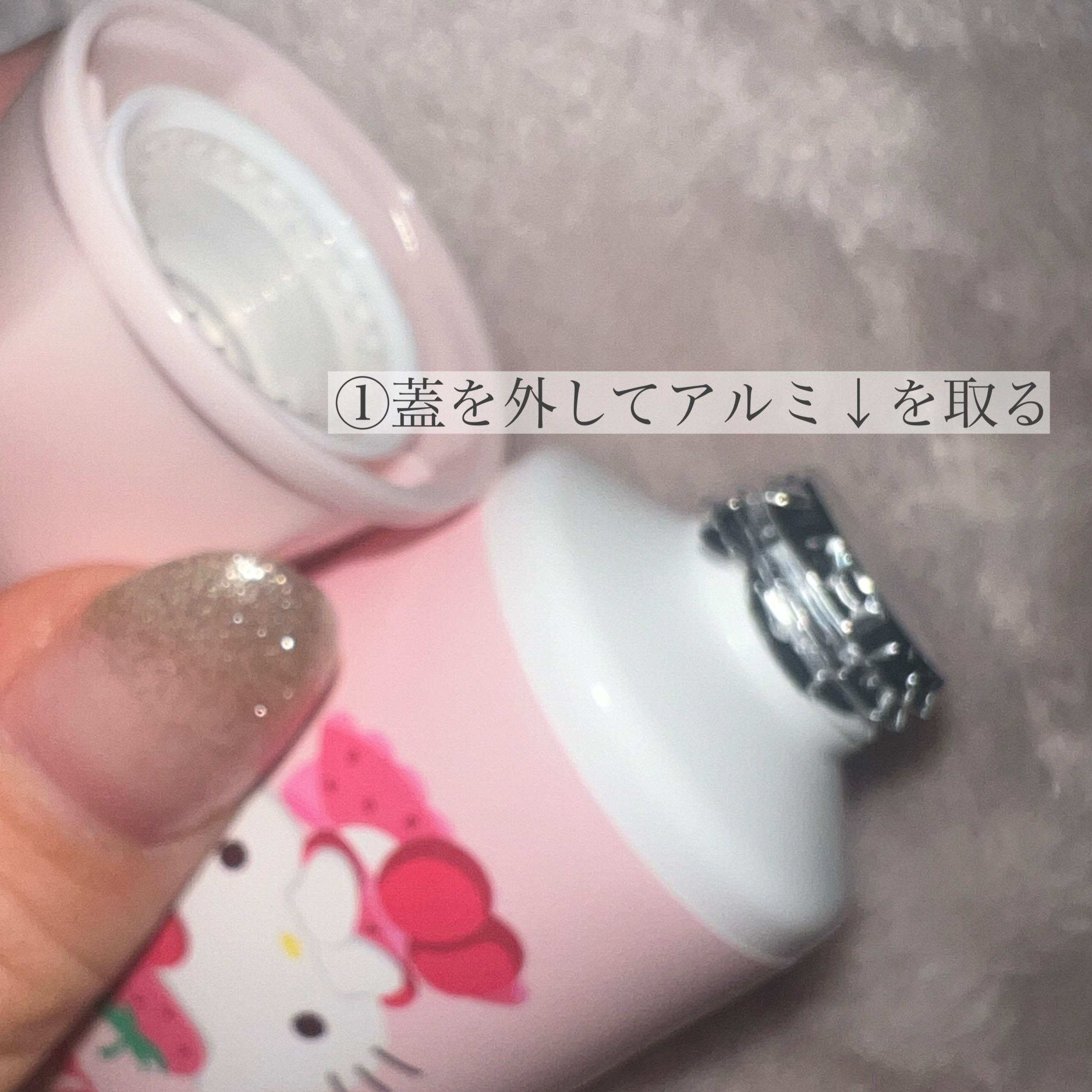 アクリルチャーム付きホイップハンドクリーム/SHOBIDO/ハンドクリームを使ったクチコミ（2枚目）