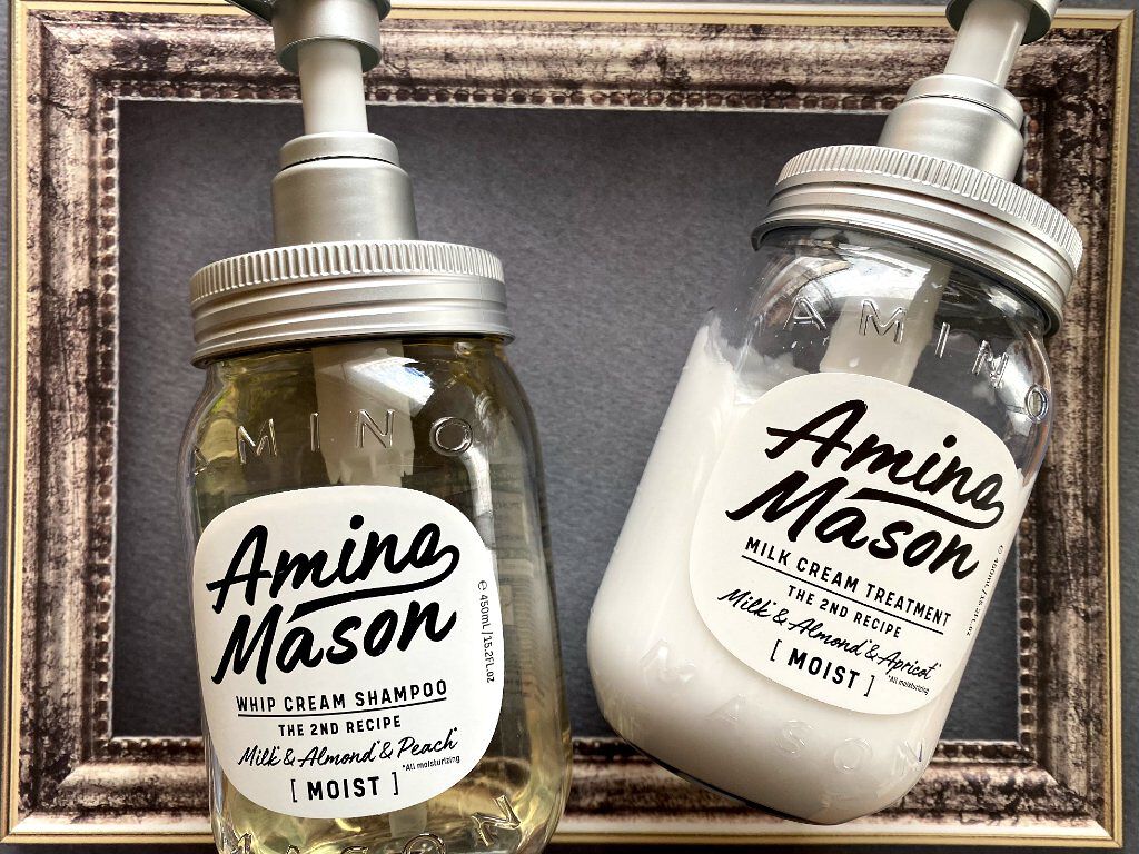 アミノメイソン ディープモイスト ホイップクリーム シャンプー/ミルククリーム ヘアトリートメント/アミノメイソン/市販シャンプーを使ったクチコミ(1枚目)