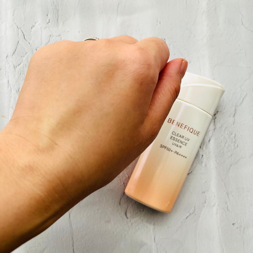 ベネフィーク クリア UV エッセンス(UV&IR)/BENEFIQUE/日焼け止めローションを使ったクチコミ(4枚目)
