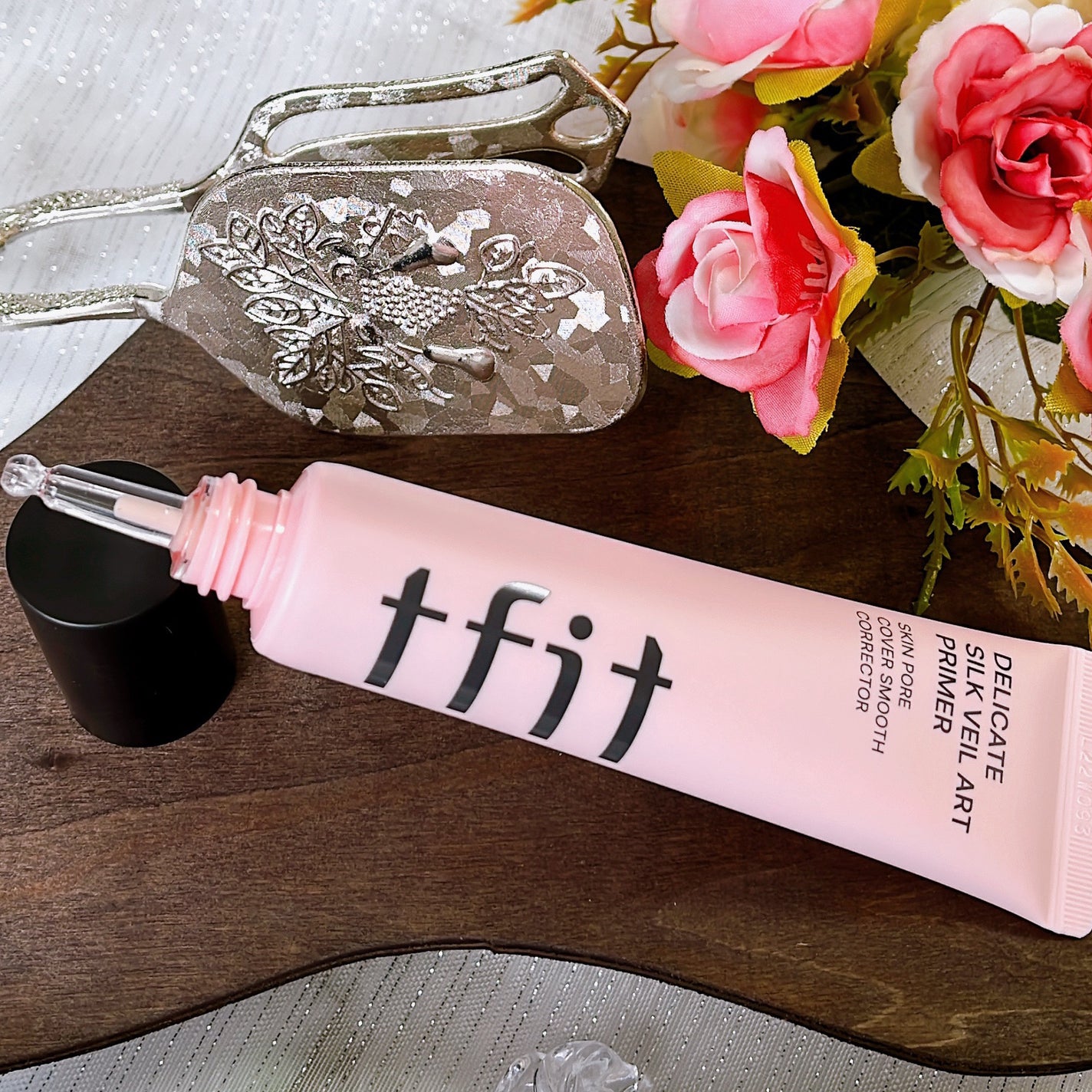 デリケートシルクベールアートプライマー/TFIT/化粧下地を使ったクチコミ(5枚目)