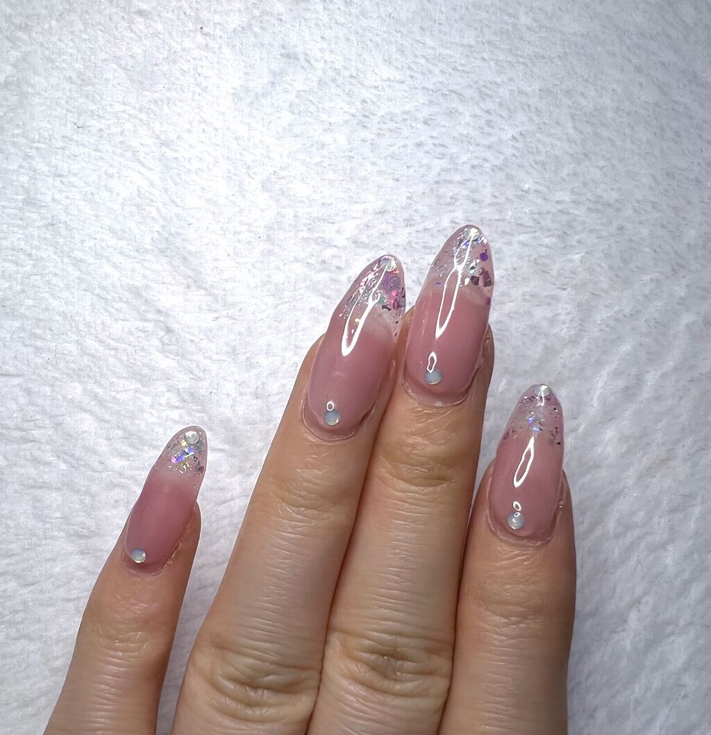 パルキコイ　キャンドゥ　カラージェルネイル　透け感 パル カラージェル｜キャンドゥの口コミ - 超優秀！100均で