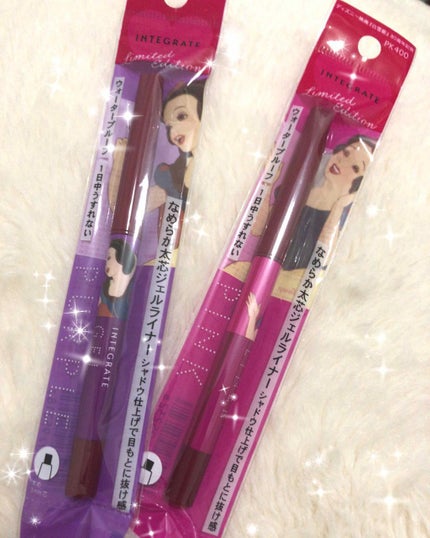 スナイプジェルライナー/インテグレート/ジェルアイライナーを使ったクチコミ(1枚目)