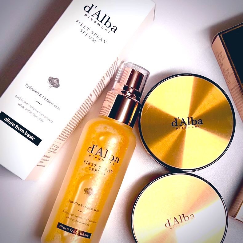 ダルバ ホワイトトリュフファーストスプレーセラム/ダルバ/ミスト状化粧水を使ったクチコミ（1枚目）