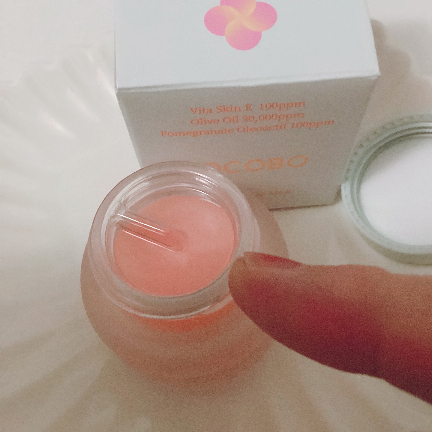 ビタグレーズドリップマスク/TOCOBO/リップマスクを使ったクチコミ（3枚目）