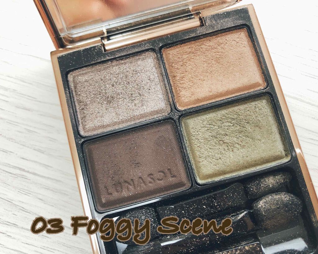 ニュアンスシェイドアイズ/LUNASOL/アイシャドウパレットを使ったクチコミ(1枚目)