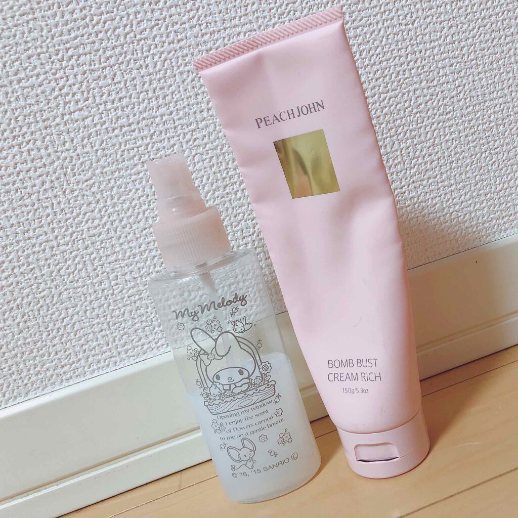 ボムバストクリーム　リッチ/PEACH JOHN/バストケア・ヒップケアを使ったクチコミ（1枚目）