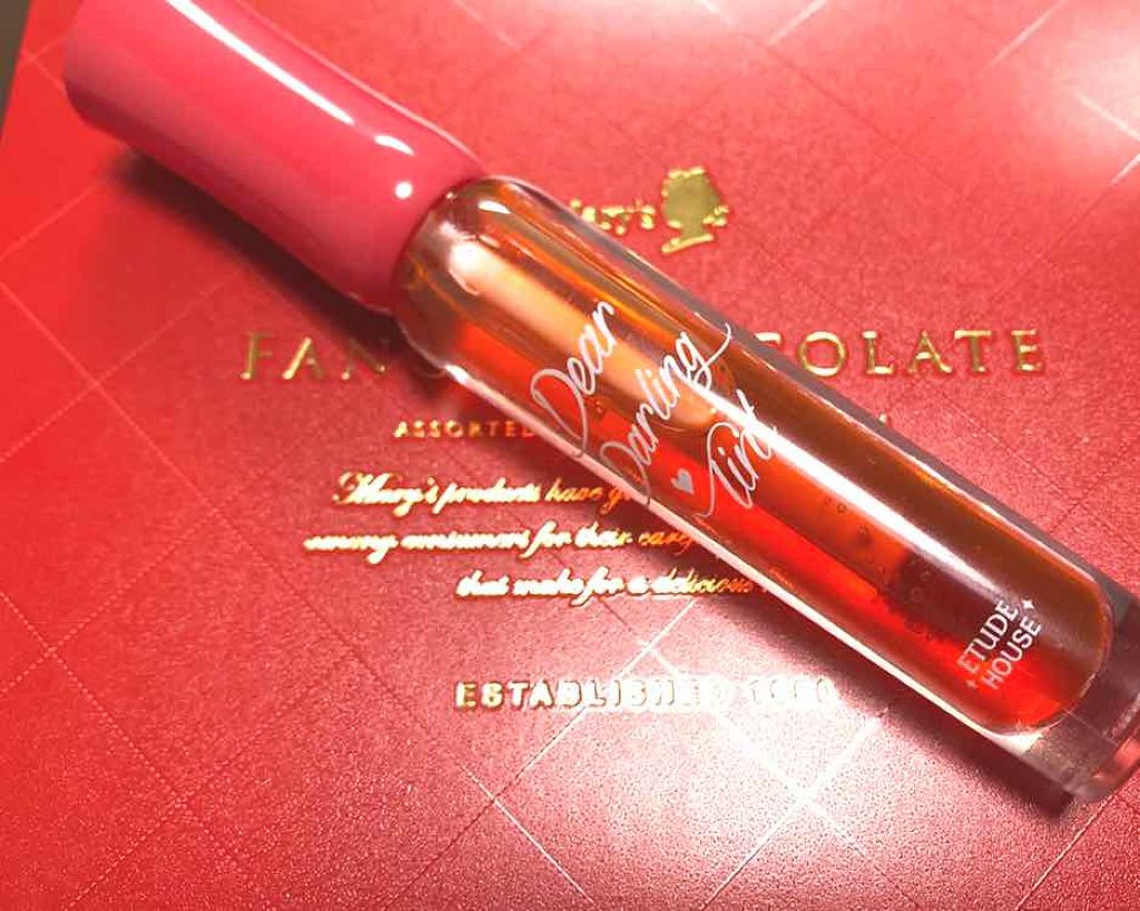 ディアダーリン ウォータージェルティント/ETUDE/リップティントを使ったクチコミ(1枚目)