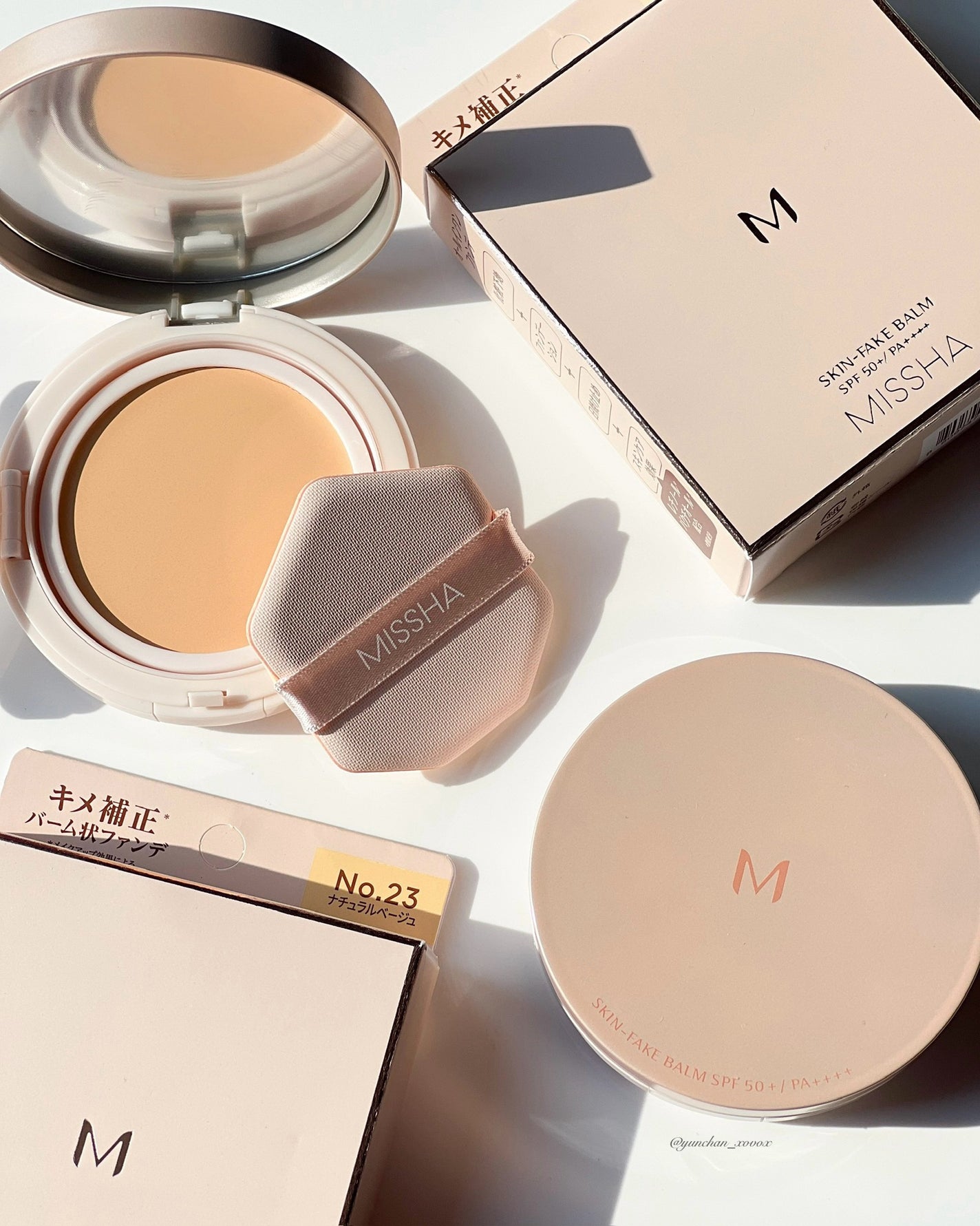 ミシャ M スキンフェイクバーム/MISSHA/クリーム・エマルジョンファンデーションを使ったクチコミ(6枚目)
