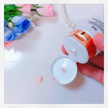 UVカラーCクリーム/Mother&Daughter/日焼け止めクリームを使ったクチコミ(2枚目)