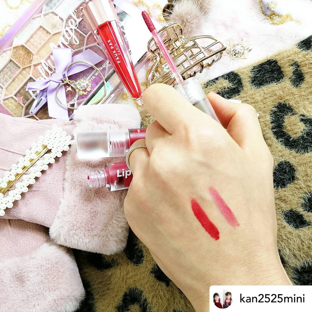 リップトリップベロアパリ/FAUX PAS PARIS/口紅を使ったクチコミ（2枚目）