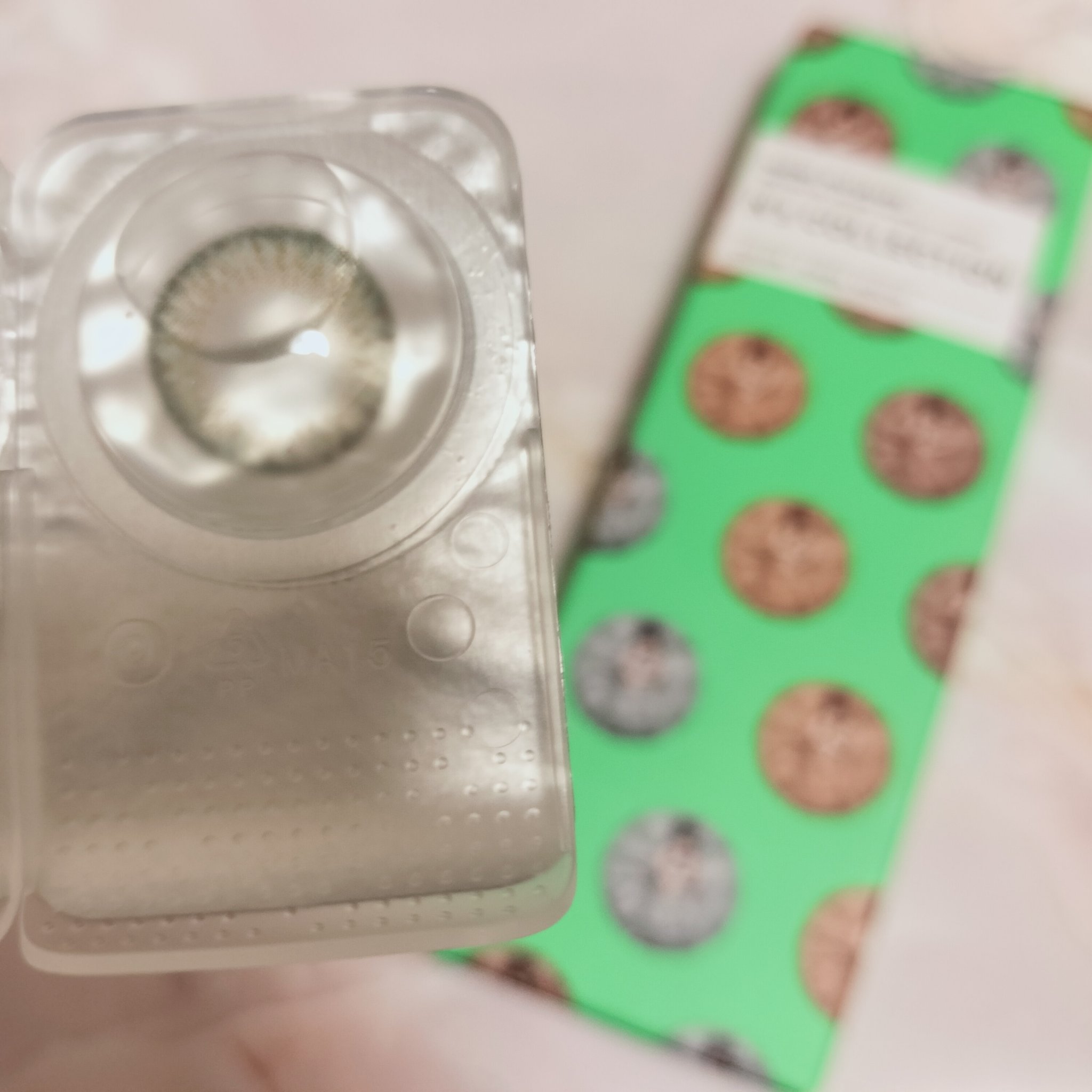 N’s COLLECTION 1day ずんだ餅/N’s COLLECTION/ワンデー（１DAY）カラコンを使ったクチコミ（2枚目）