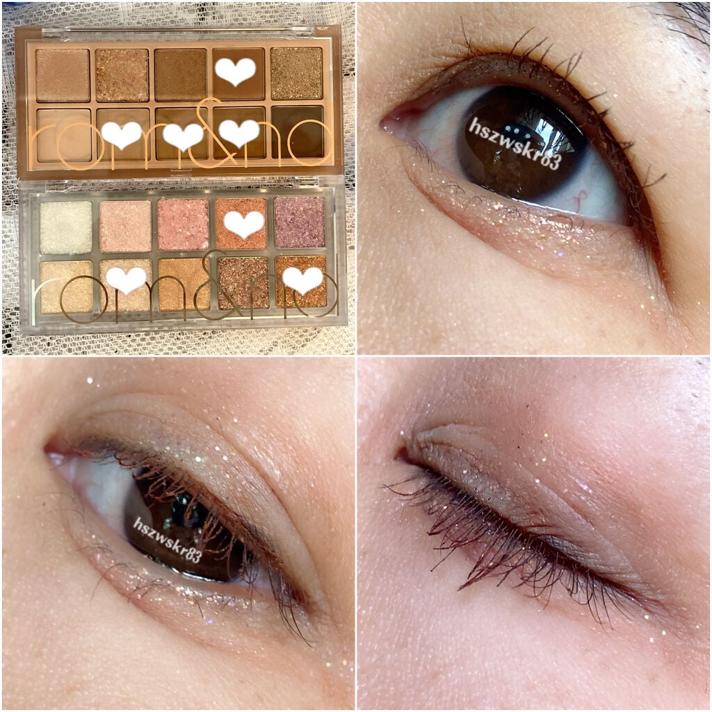 ベターザンパレット/rom&nd/アイシャドウパレットを使ったクチコミ(3枚目)