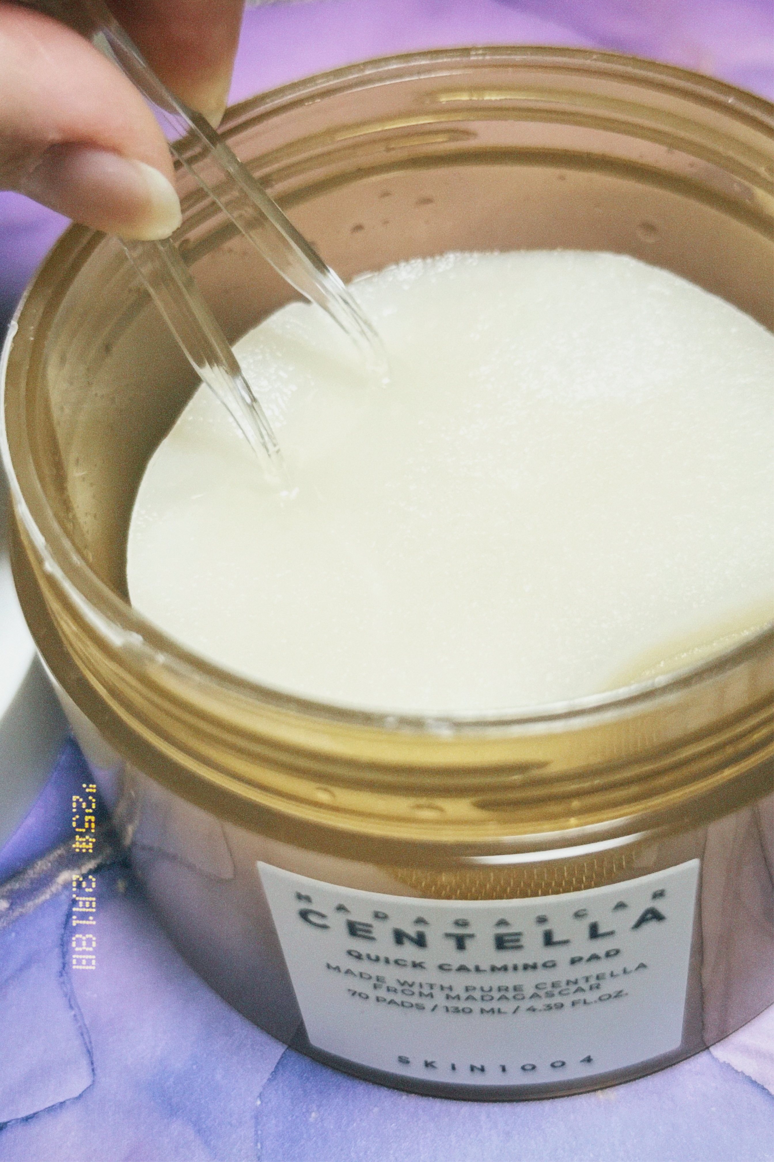 センテラ クイックカーミングパッド/SKIN1004/トナーパッドを使ったクチコミ（2枚目）