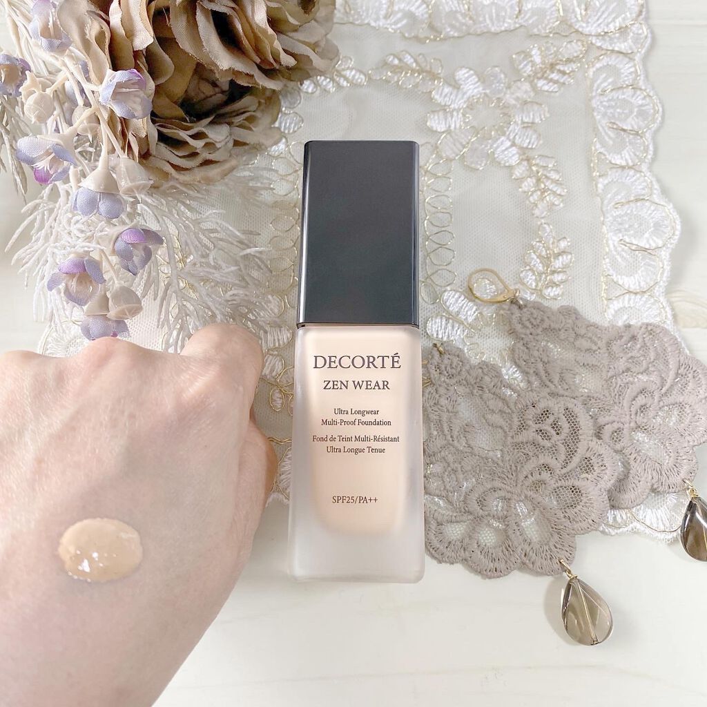 ゼン ウェア フルイド/DECORTÉ/リキッドファンデーションを使ったクチコミ（3枚目）