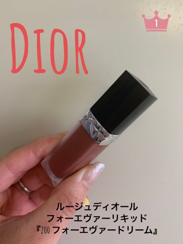 ルージュ ディオール フォーエヴァー リキッド/Dior/口紅を使ったクチコミ（1枚目）