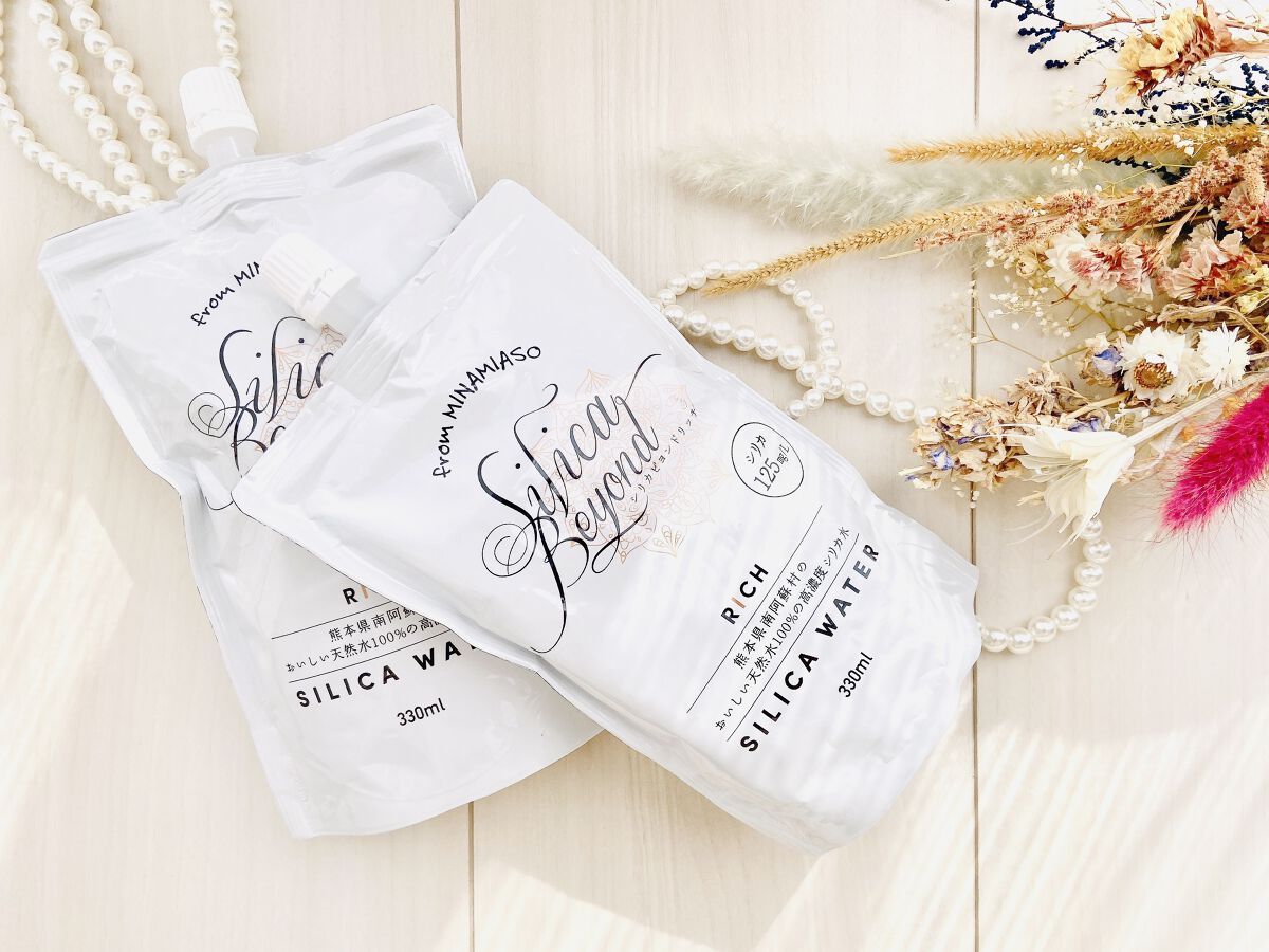 シリカビヨンドリッチ/silica beyond/ミネラルウォーターを使ったクチコミ（2枚目）