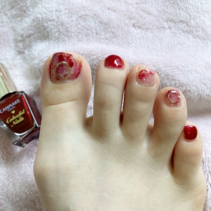 ネイルシール/キャンドゥ/ネイルシールを使ったクチコミ(3枚目)