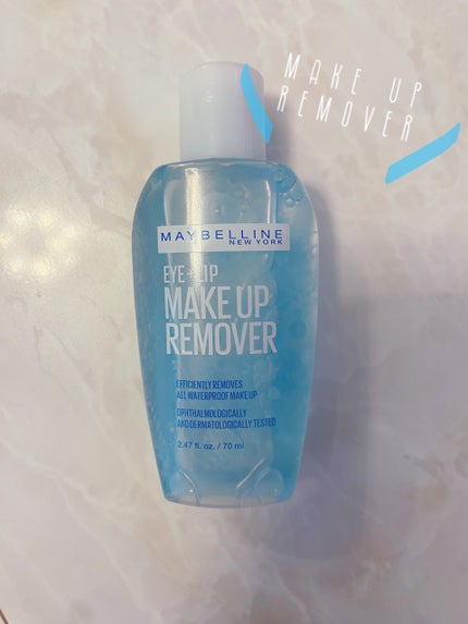 アイ+リップ メイクアップリムーバー R/MAYBELLINE NEW YORK/ポイントメイクリムーバーを使ったクチコミ(1枚目)