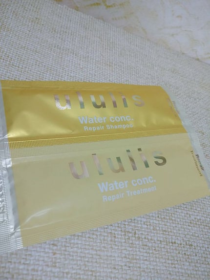 ウォーターコンク リペアシャンプー/ヘアトリートメント/ululis/シャンプー・コンディショナーを使ったクチコミ(1枚目)