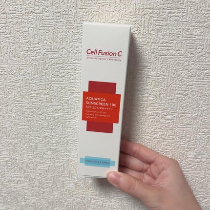 アクアティカサンスクリーン100/Cell Fusion C(セルフュージョンシー)/日焼け止めクリームを使ったクチコミ(3枚目)