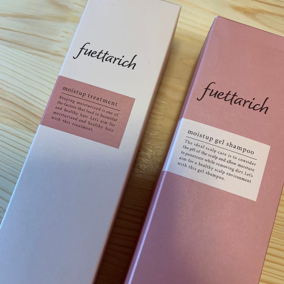 モイストアップ ジェル シャンプー/トリートメント/fuettarich (フエッタリッチ)/サロンシャンプーを使ったクチコミ(3枚目)