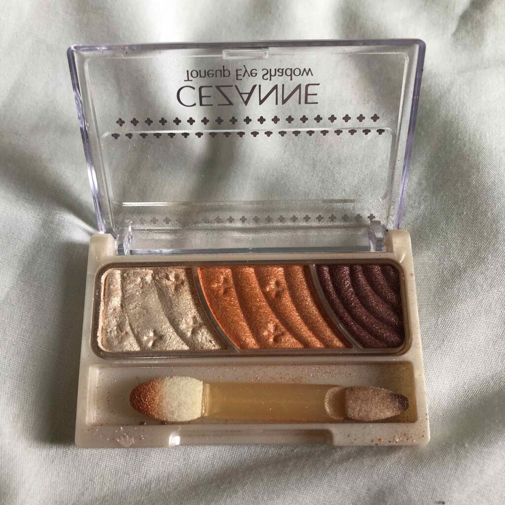 トーンアップアイシャドウ/CEZANNE/アイシャドウパレットを使ったクチコミ(2枚目)