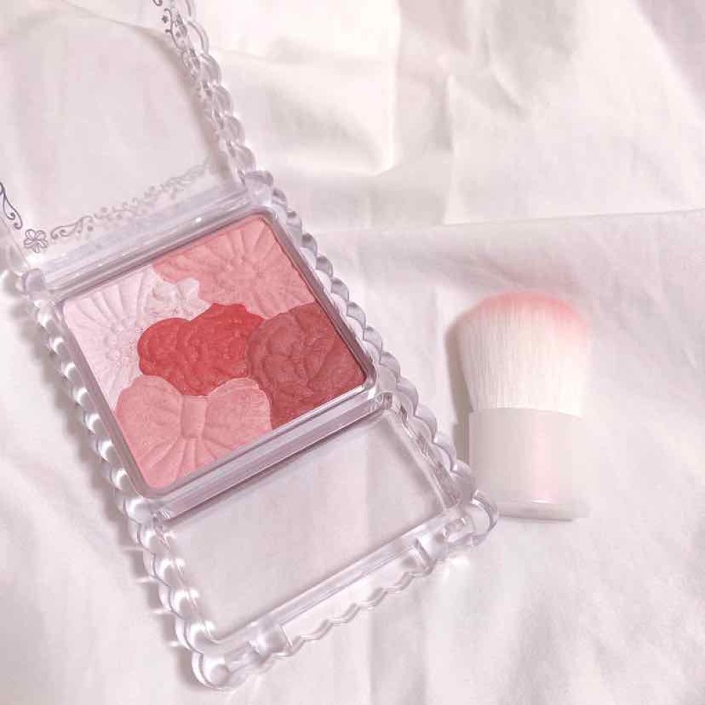 グロウフルールチークス/キャンメイク/パウダーチークを使ったクチコミ(2枚目)