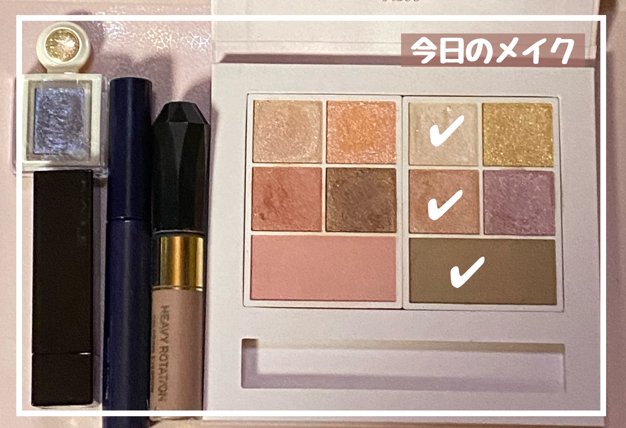 カラーリングアイブロウ/ヘビーローテーション/眉マスカラを使ったクチコミ（1枚目）