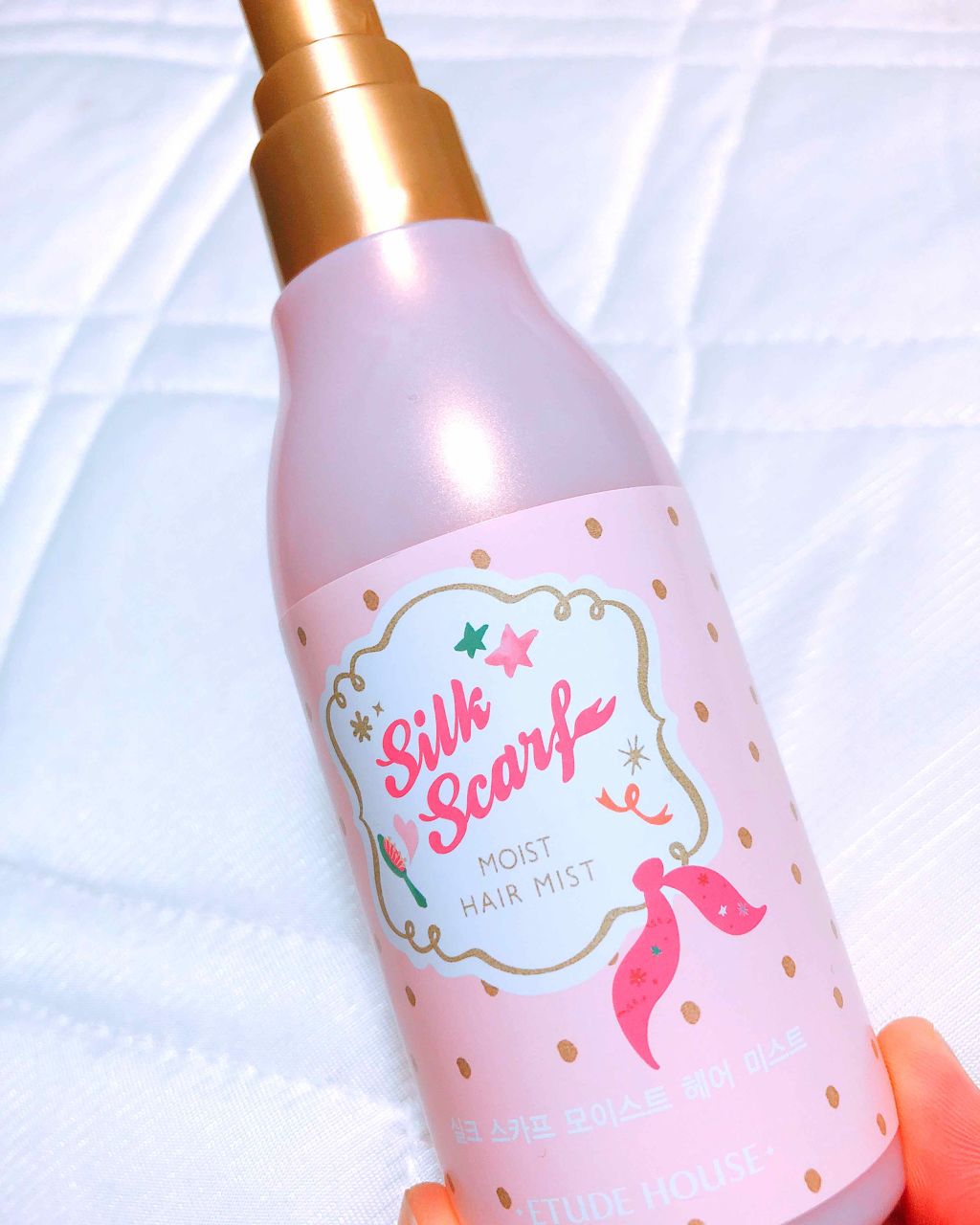 シルクスカーフ パフューム ヘアミスト/ETUDE/ヘアミストを使ったクチコミ（1枚目）