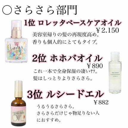 ロレッタ ベースケアオイル|ロレッタ他、3商品を使った口コミ ロレッタ ベースケアオイル|ロレッタ他、3商品を使った口コミ