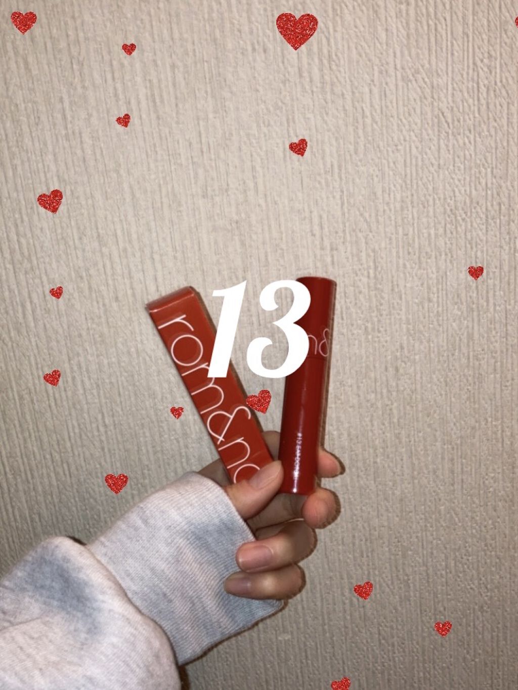 ジューシーラスティングティント/rom&nd/リップティントを使ったクチコミ（1枚目）