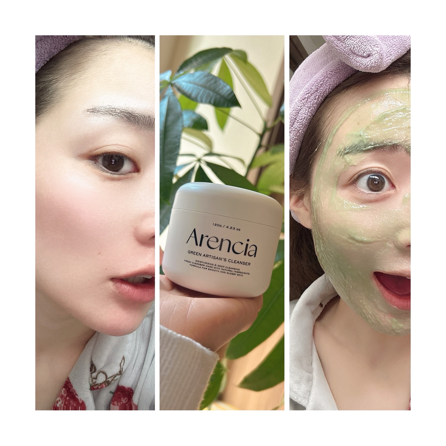 プレミアムもちソープ「グリーンアルティザン」/アレンシア/その他洗顔料を使ったクチコミ（1枚目）