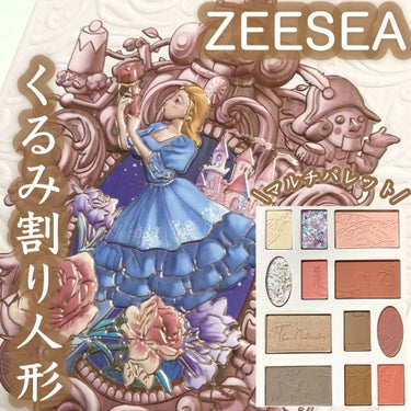 ZEESEAくるみ割り人形　キャンディクルーズ12色メイクアップパレット/ZEESEA/パウダーアイシャドウを使ったクチコミ（1枚目）