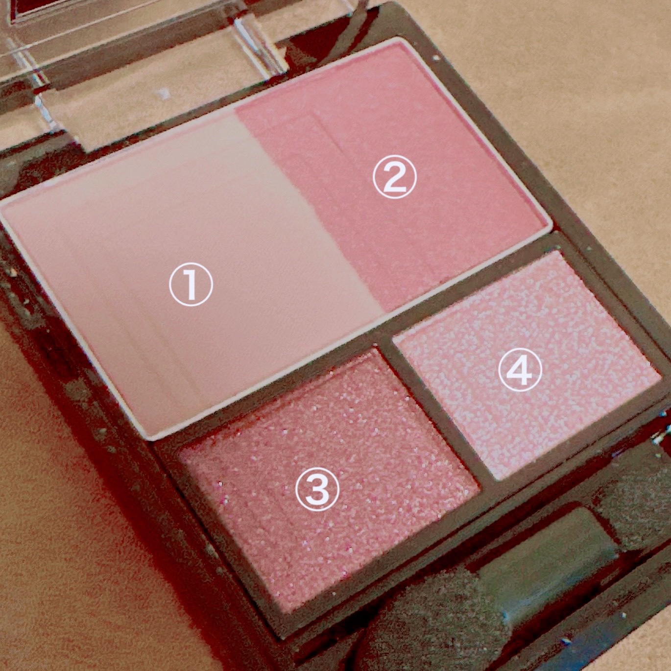 3Dプロデュースシャドウ/KATE/アイシャドウパレットを使ったクチコミ（2枚目）