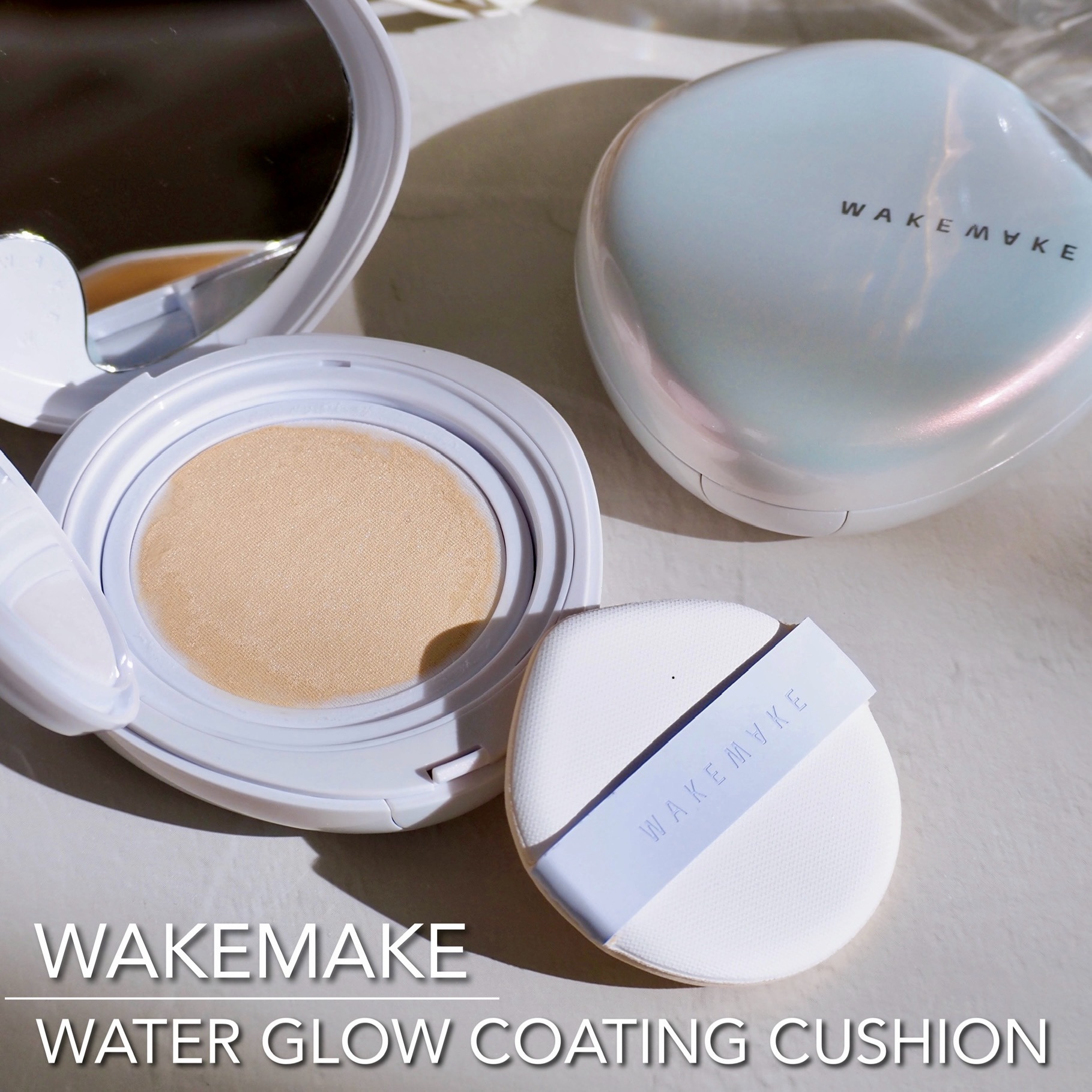 ウォーターグロウコーティングクッション/wakemake/クッションファンデーションを使ったクチコミ（1枚目）