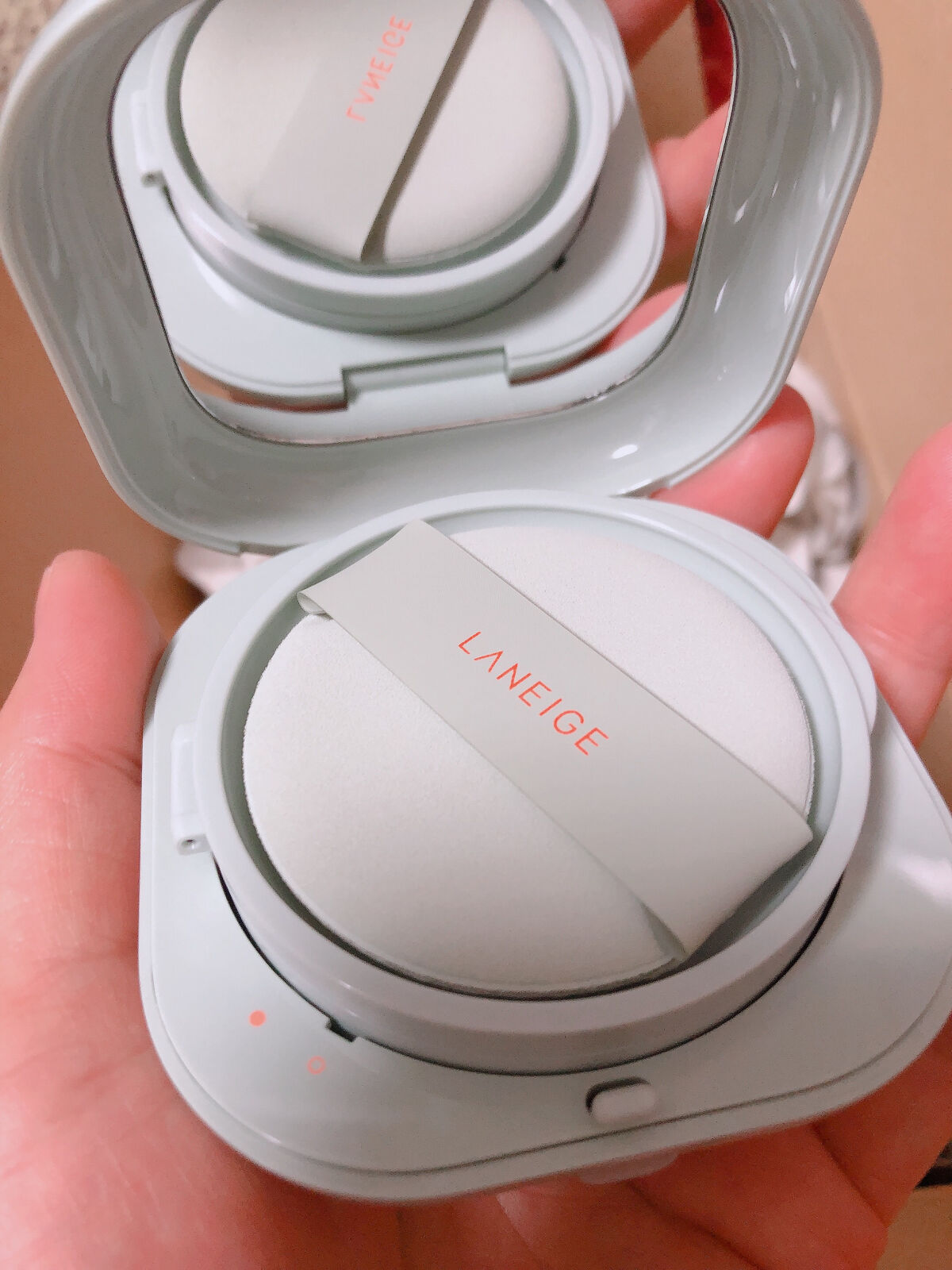 ネオクッション マット/LANEIGE/クッションファンデーションを使ったクチコミ（2枚目）